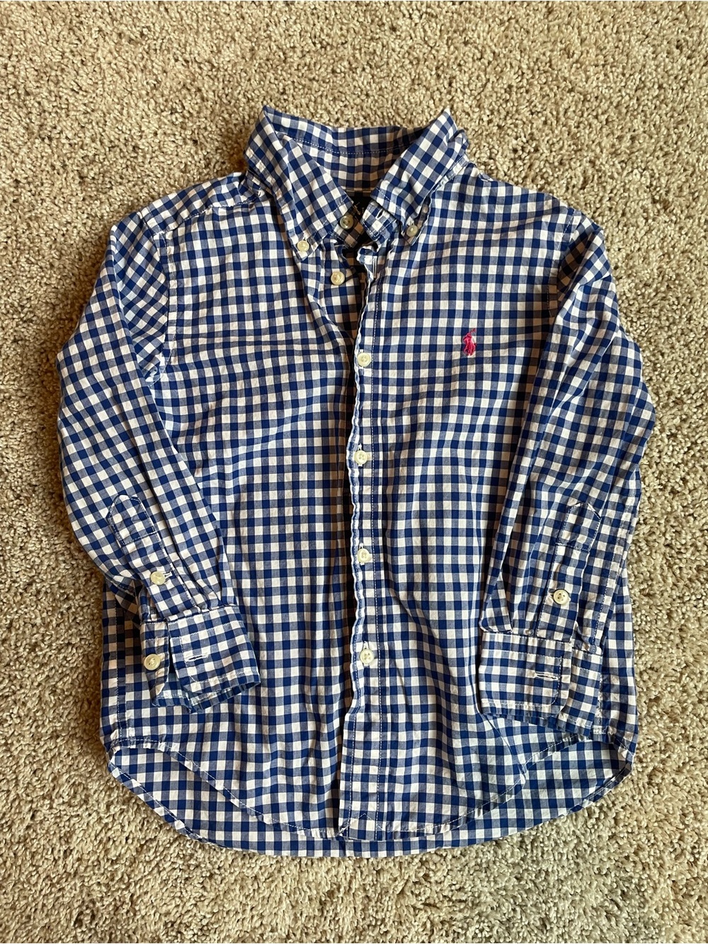 Ralph Lauren Button-Down Shirt — Kids